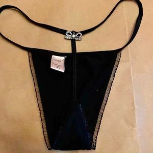 NWOT Victoria’s Secret sexy bow tie thong.